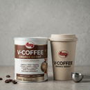 V-COFFEE ENERGY BOOST - 220g VITAFOR + Copo de Brinde