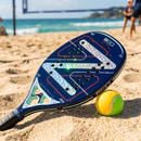 Raquete de Beach Tennis Supernova 18k Zeiq + Kit Upgrade