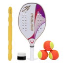 RAQUETE BEACH TENNIS MORMAII VITÓRIA MARCHEZINI III 2026 + KIT UPGRADE