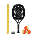Raquete de Beach Tennis KONA Gladiator Steel 2026 + Kit Up ou Mochila