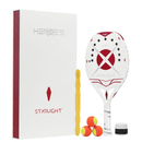 Raquete de Beach Tennis Heroe´s  STARLIGHT RUBY 2026 + KIT UPGRADE