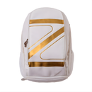 Mochila Pro Zeiq Branca e Dourada Linha 2026