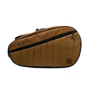 Raqueteira Média Puffer - Preto/Chumbo ou Caramelo