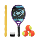 Raquete de Beach Tennis 2026 Vision Magnum Uni + Protetor + Overgrip + Bolas