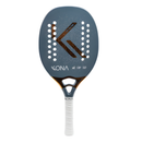 Raquete de Beach Tennis KONA - Traktor Gray 2026 AIRTON RODRIGUES