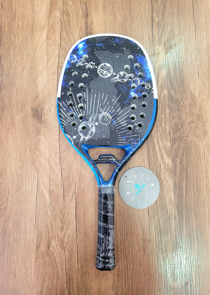 Raquete Beach Tennis Turquoise Expanse 1.1 - 2022 + Kit