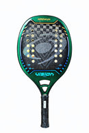 RAQUETE BEACH TENNIS VISION MAGNUM 2026 + PROTETOR + OVERGRIP + BOLAS