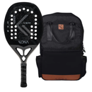 Raquete de Beach Tennis KONA Gladiator Steel 2026 + Kit Up ou Mochila