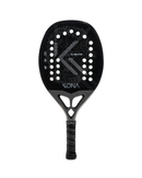 Raquete Beach Tennis Kona Gladiator Steel 2026 + Raqueteira Média Puffer Preto com Chumbo