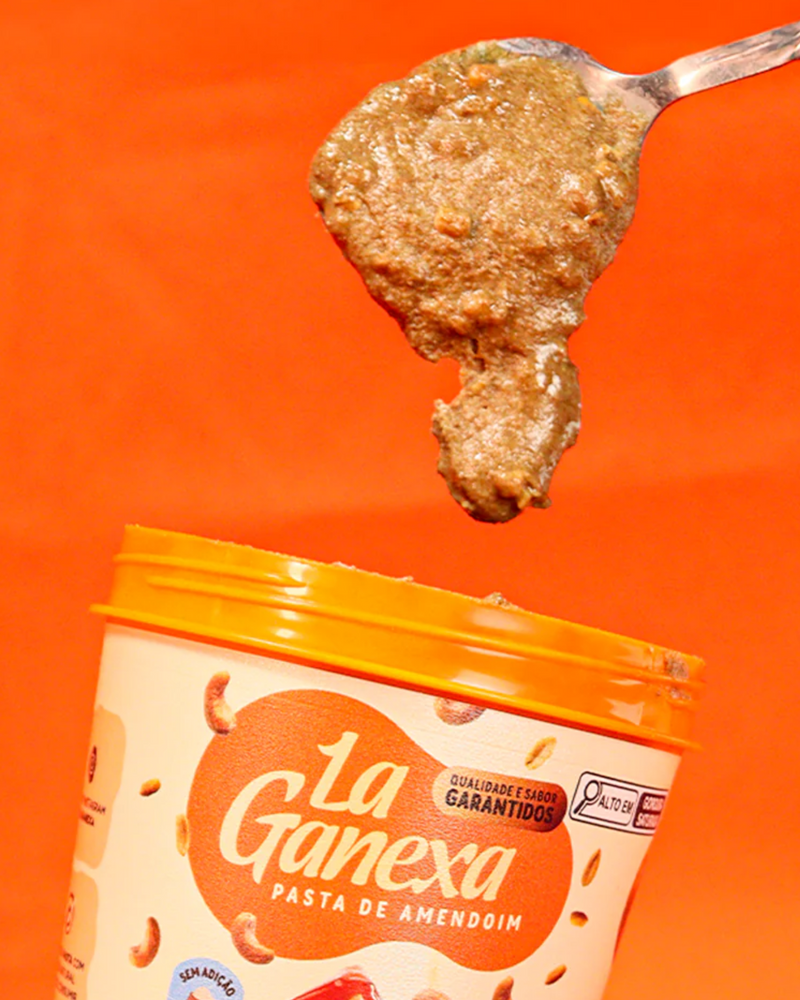 Pasta de Amendoim La Ganexa Doce de Leite 450g - Com Whey Protein