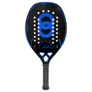 Raquete de Beach Tennis Joog Netuno 3K Pro Full Carbon EVA Pro Preto/Azul + Kit UP