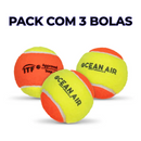 PACK COM TRES BOLAS BEACH TENNIS OCEAN AIR 2025