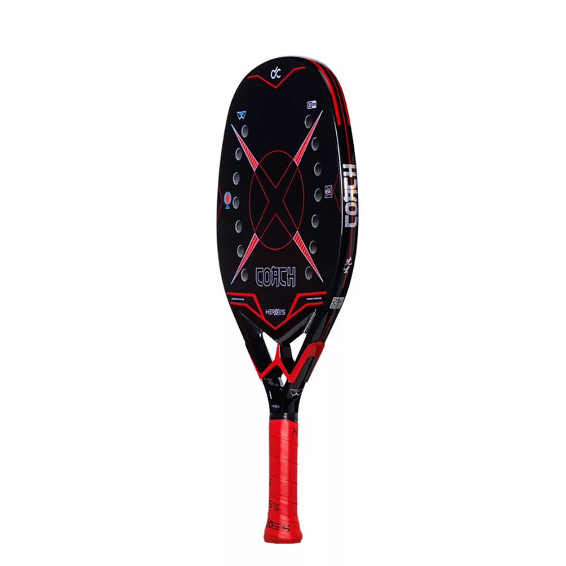 Raquete de Beach Tennis Heroe´s  COACH 2025 + Camiseta Exclusiva Upgrade