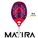 Raquete Beach Tennis Matira 1K Roxa e Rosa Alma Genius