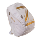 Mochila Pro Zeiq Branca e Dourada Linha 2026