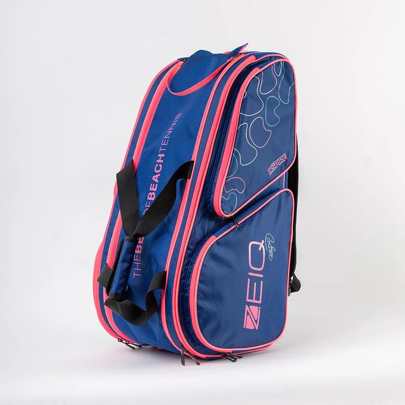 Raqueteira Inspire Zeiq Azul Rosa