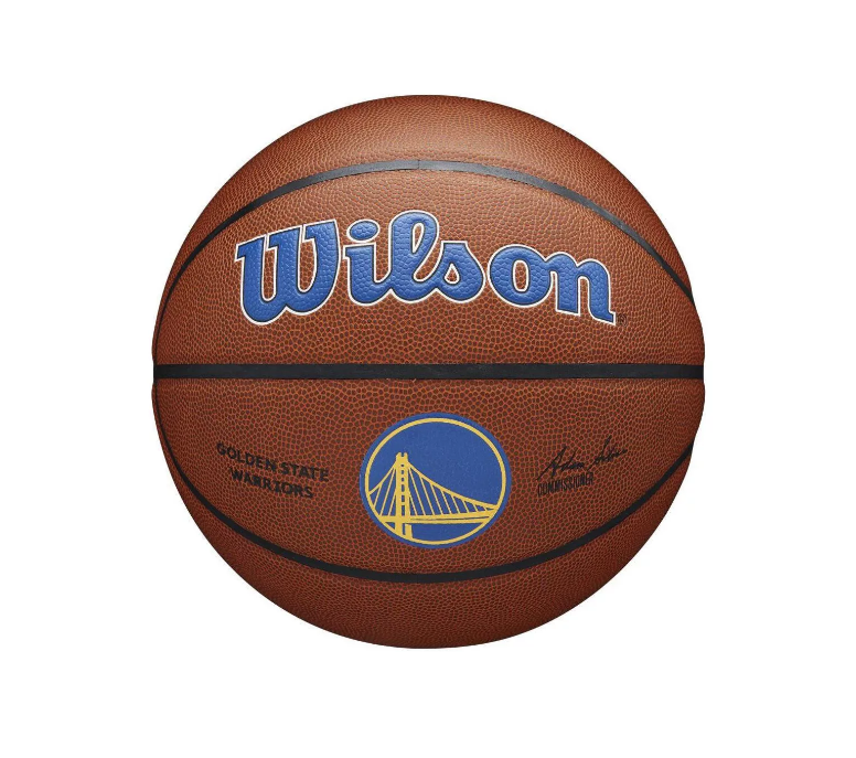 Bola De Basquete Wilson Nba Team Alliance Gs Warriors Tam 7 Cor Marrom