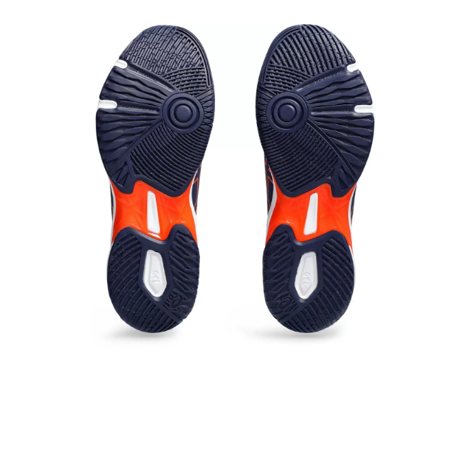 Tênis ASICS GEL-Rocket 11 - Masculino - Azul Marinho e Laranja