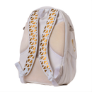Mochila Pro Zeiq Branca e Dourada Linha 2026