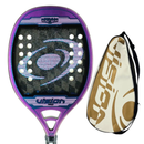 Raquete de Beach Tennis 2026 Vision Magnum Uni + Protetor + Overgrip + Bolas