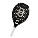 Raquete de Beach Tennis Joog Majestic KVL Pro Kevlar EVA Pro - Preto/Prata + KIT UP