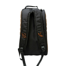 Raqueteira Média Puffer - Preto/Chumbo ou Caramelo