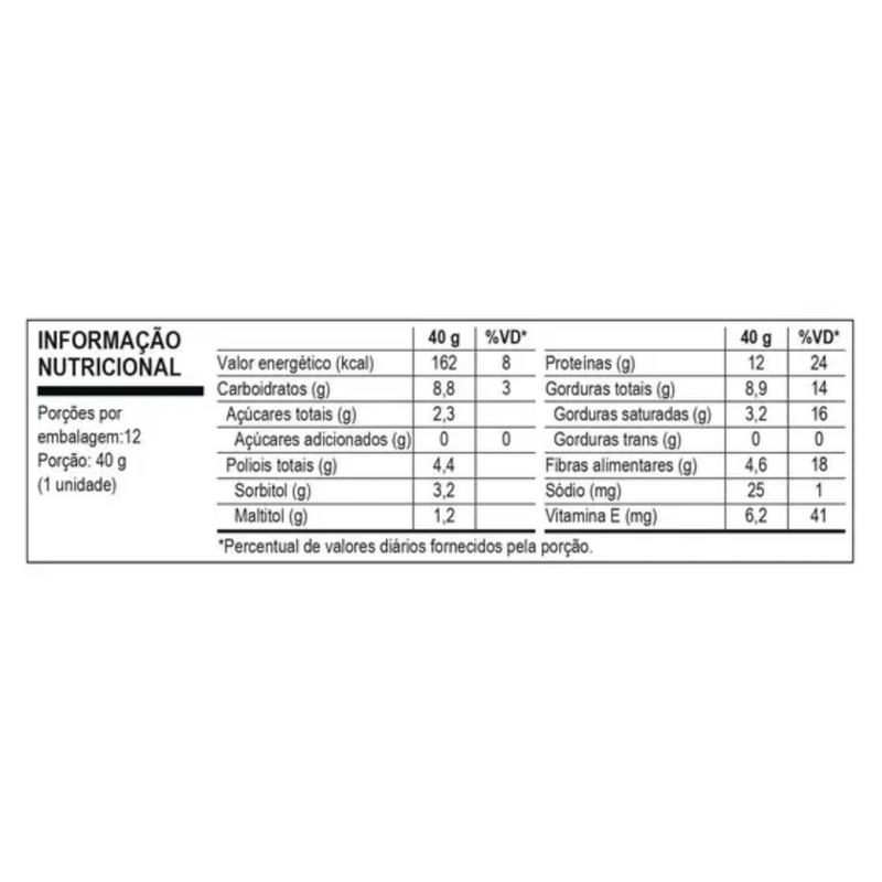FITZEI DISPLAY C/ 12 BARRAS 40G PAÇOCA