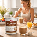 V-COFFEE ENERGY BOOST - 220g VITAFOR + Copo de Brinde