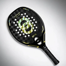 Raquete de Beach Tennis Joog Supreme 18K Pro Full Carbon EVA Soft Preto/Dourado + KIT UP