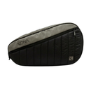 Raqueteira Média Puffer - Preto/Chumbo ou Caramelo