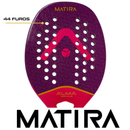 Raquete Beach Tennis Matira 1K Roxa e Rosa Alma Genius