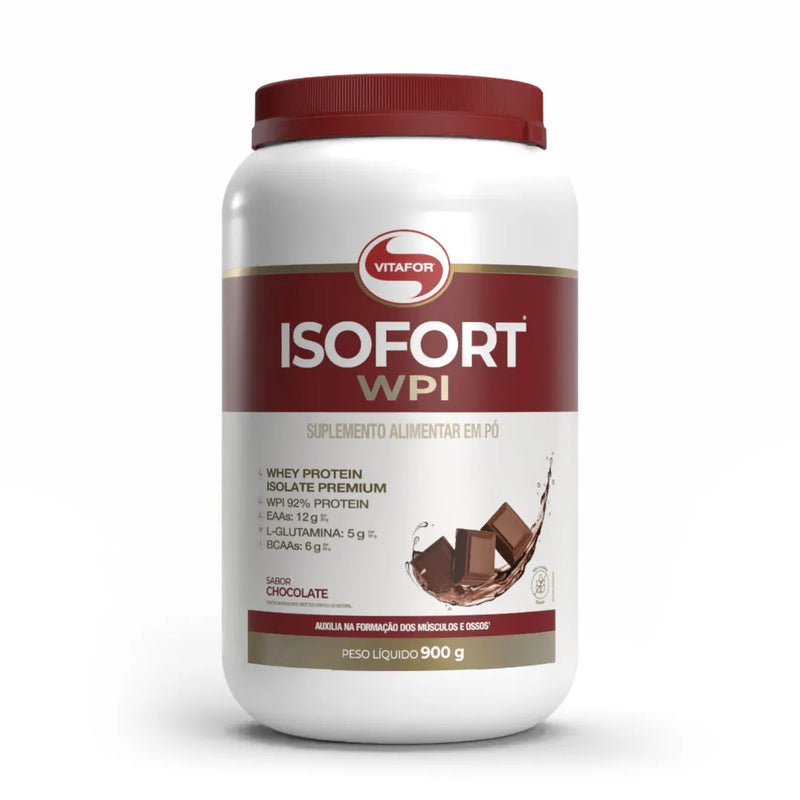 Whey Protein Isolado - Isofort - 900g - Vitafor