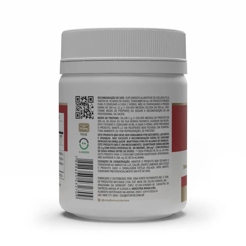 Beta Alanina - 120g - Vitafor