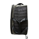 Raqueteira Média Puffer - Preto/Chumbo ou Caramelo
