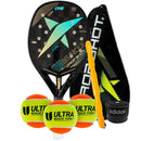 Raquete Beach Tennis Drop Shot Canyon PRO BT Limited Edition 2023 Assinada Nikita Burmakin + KIT