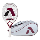 Raquete De Beach Tennis Zand Z Bruxo 2026 12k Antomi Ramos + Raqueteira Z-BRUXO