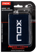 Munhequeira Beach Tennis e Padel Algodão c/ 2 unidades | NOX - Azul