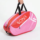 Raqueteira Beach Tennis Vermelha/ Rosa KONA