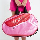 Raqueteira Beach Tennis Vermelha/ Rosa KONA