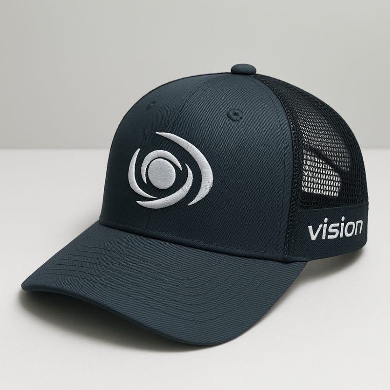 Boné trucker Black 2025 Vision