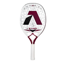 Raquete De Beach Tennis Zand Z Bruxo 2026 12k Antomi Ramos Branco + Raqueteira Z-BRUXO 2026