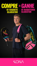 RAQUETE BEACH TENNIS KONA GLADIATOR 2025 + RAQUETEIRA - ANDRÉ BARAN