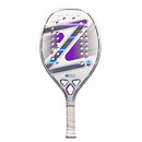 Raquete de Beach Tennis Pro Violet Collani White Zeiq – 3K + KIT UPGRADE