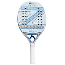 Raquete de Beach Tennis New Light Leo Branco Zeiq 2026 + KIT UPGRADE