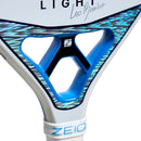 Raquete de Beach Tennis New Light Leo Branco Zeiq 2026 + KIT UPGRADE