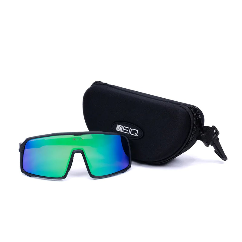 Óculos de Sol Esportivo Zeiq Falcon Preto Lente Espelhada