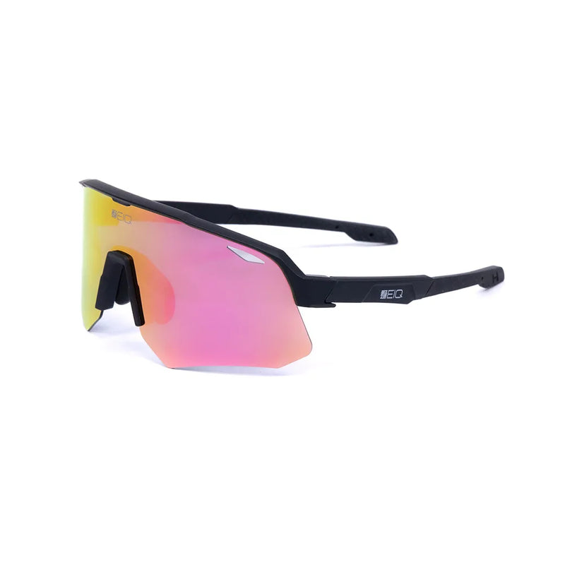 Óculos de Sol Esportivo Zeiq Hybrid Preto Lente Laranja