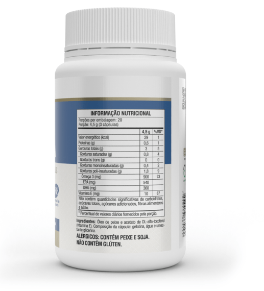 Omega 3 EPA DHA - 60 cap - Vitafor