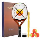 RAQUETE BEACH TENNIS HEROE´S 2026 ARION ANDRÉ BARAN + KIT UPGRADE