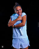 Raquete Beach Tennis Vision White Carbon 25 - Marília Câmara + Sapatilha Exclusiva NEOPREME UPGRADE MULTISPORTS